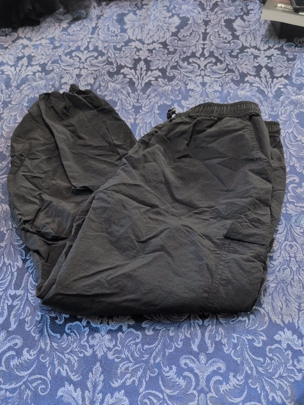 art class Black Cargo Drawstring Jogger Pants
